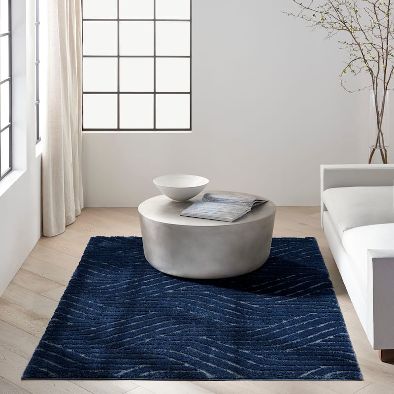 Calvin Klein Surfaces Indoor Solid Area Rug