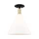 Option Black Antique Brass / Matte White