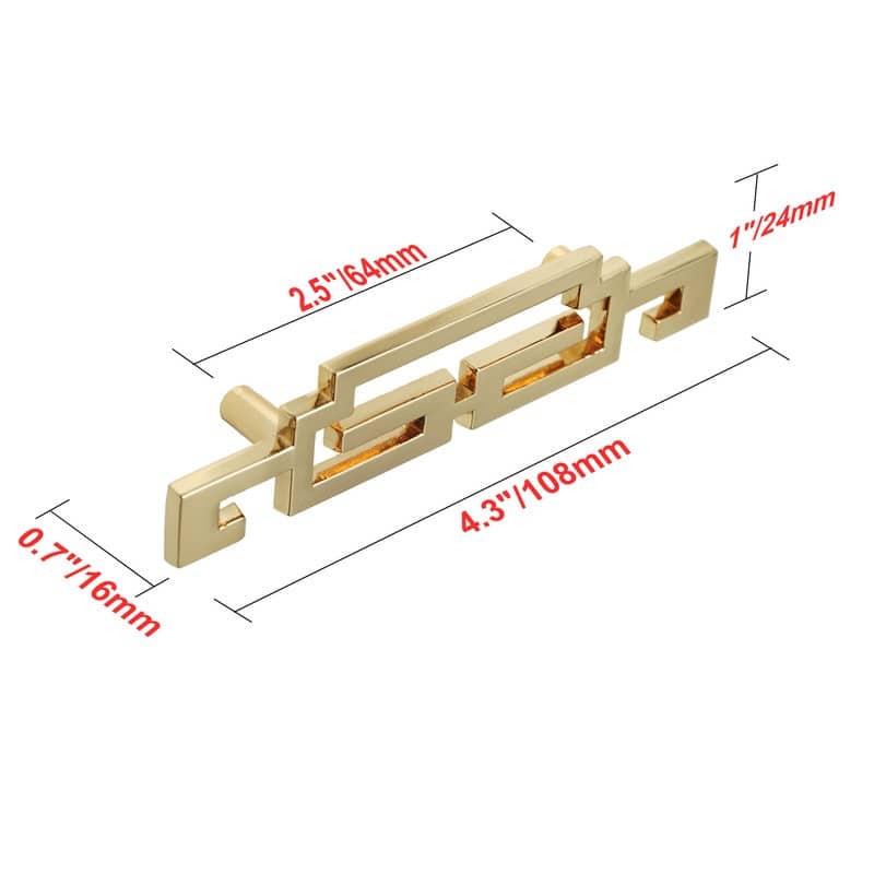 Utopia Alley Steffi Pull Handle - Decorative Cabinet Drop Pull Handles for Cabinets, 2.5" Center to Center