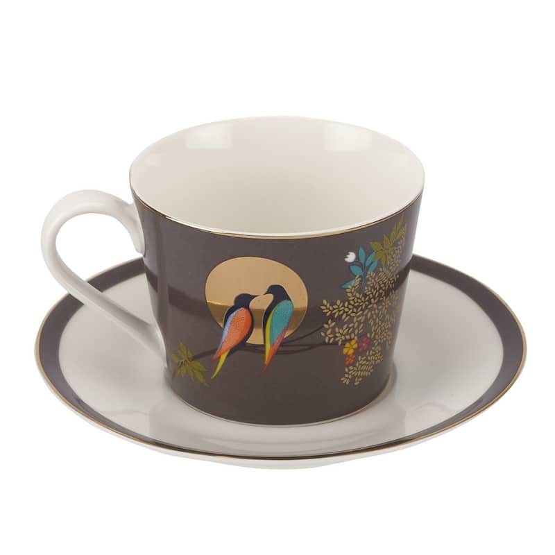 Sara Miller for Portmeirion London Chelsea Teacup and Saucer - 8 oz.