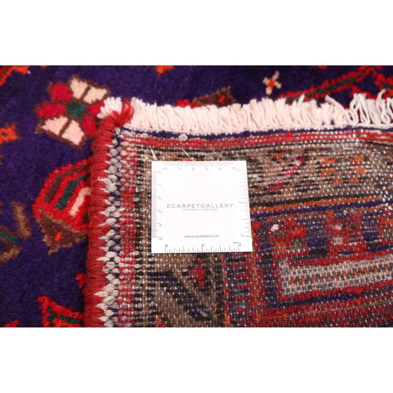 ECARPETGALLERY Hand-knotted Andelz Red Wool Rug - 4'5 x 6'7