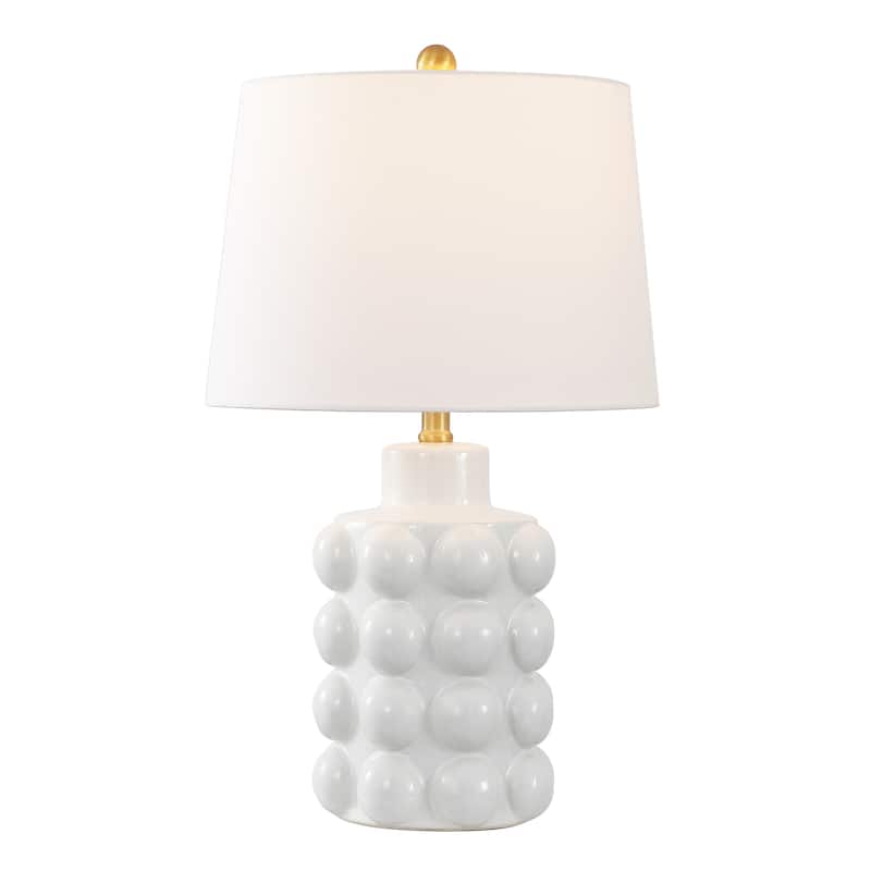 SAFAVIEH Konny 24-inch Ceramic Table Lamp (LED Bulb Included) - 14"W x 14"D x 24"H