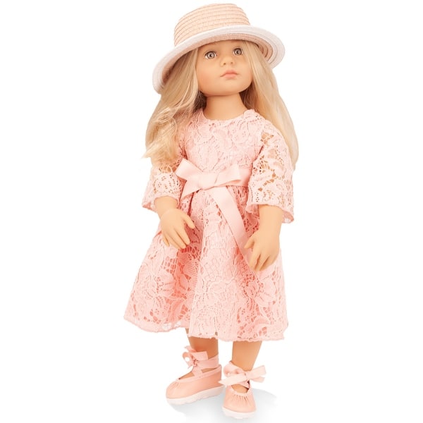 slide 2 of 5, Gotz: Happy Kidz: Ella - 19.5" Standing Poseable Doll, Kids 3+