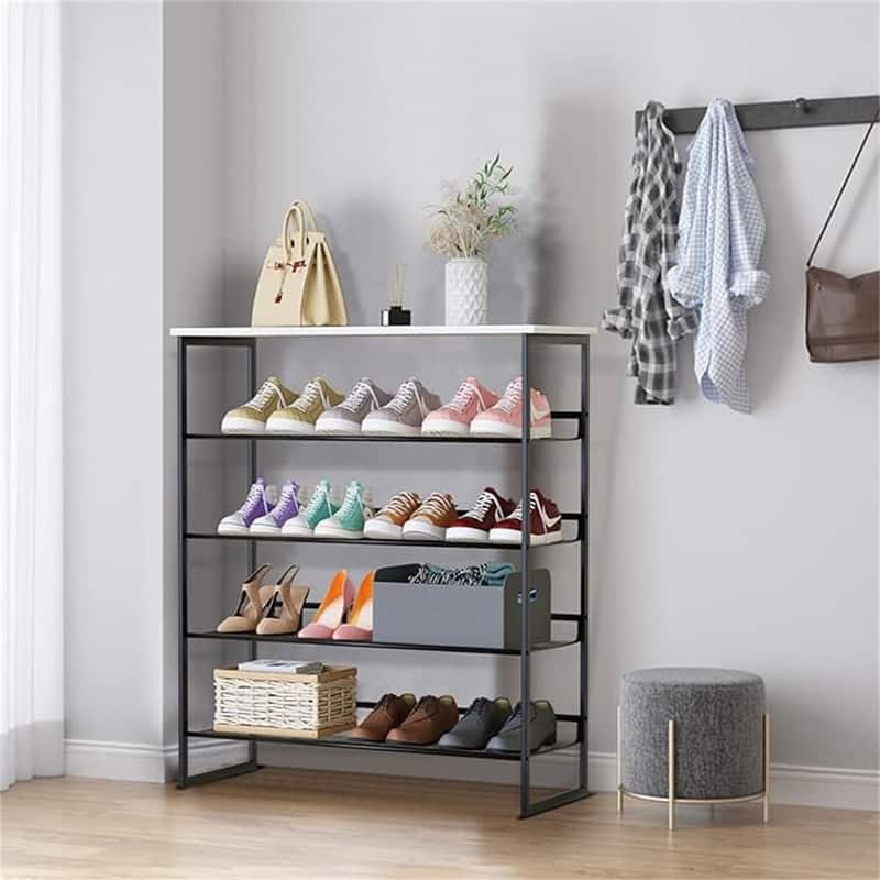 5 Tiers Shoe Rack - 29"D x 11.81"W x 36.5"H