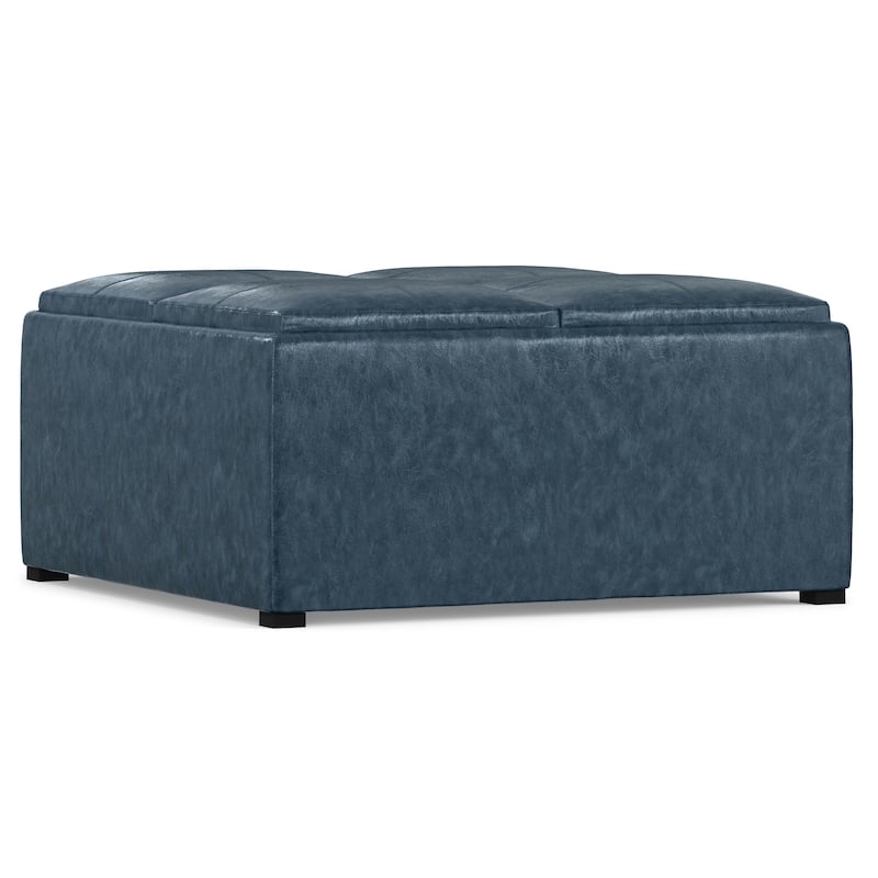 WYNDENHALL Franklin Wide Contemporary Table Ottoman