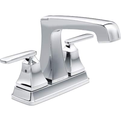 Delta Ashlyn 1.2 GPM Centerset Bathroom Faucet with Metal Drain