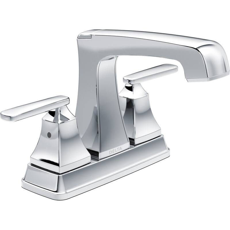 Delta Ashlyn 1.5 GPM Centerset Bathroom Faucet with Plastic Drain