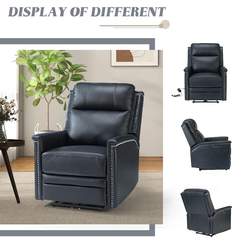 Salvador Transitional Electric Recliner set of 2 with Special Arms by HULALA HOME
