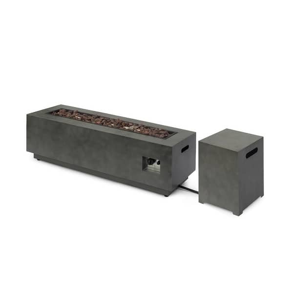 Home Wellington Iron Rectangular Fire Pit Home Wellington Iron Rectangular Fire Pit