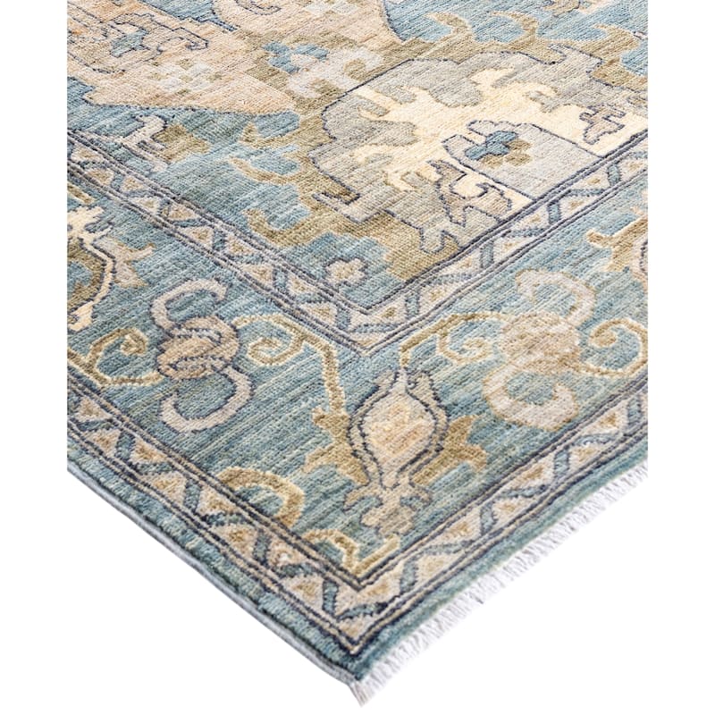 Serapi One-of-a-Kind Hand-Knotted Area Rug - Gray - 8' 3" x 9' 11"