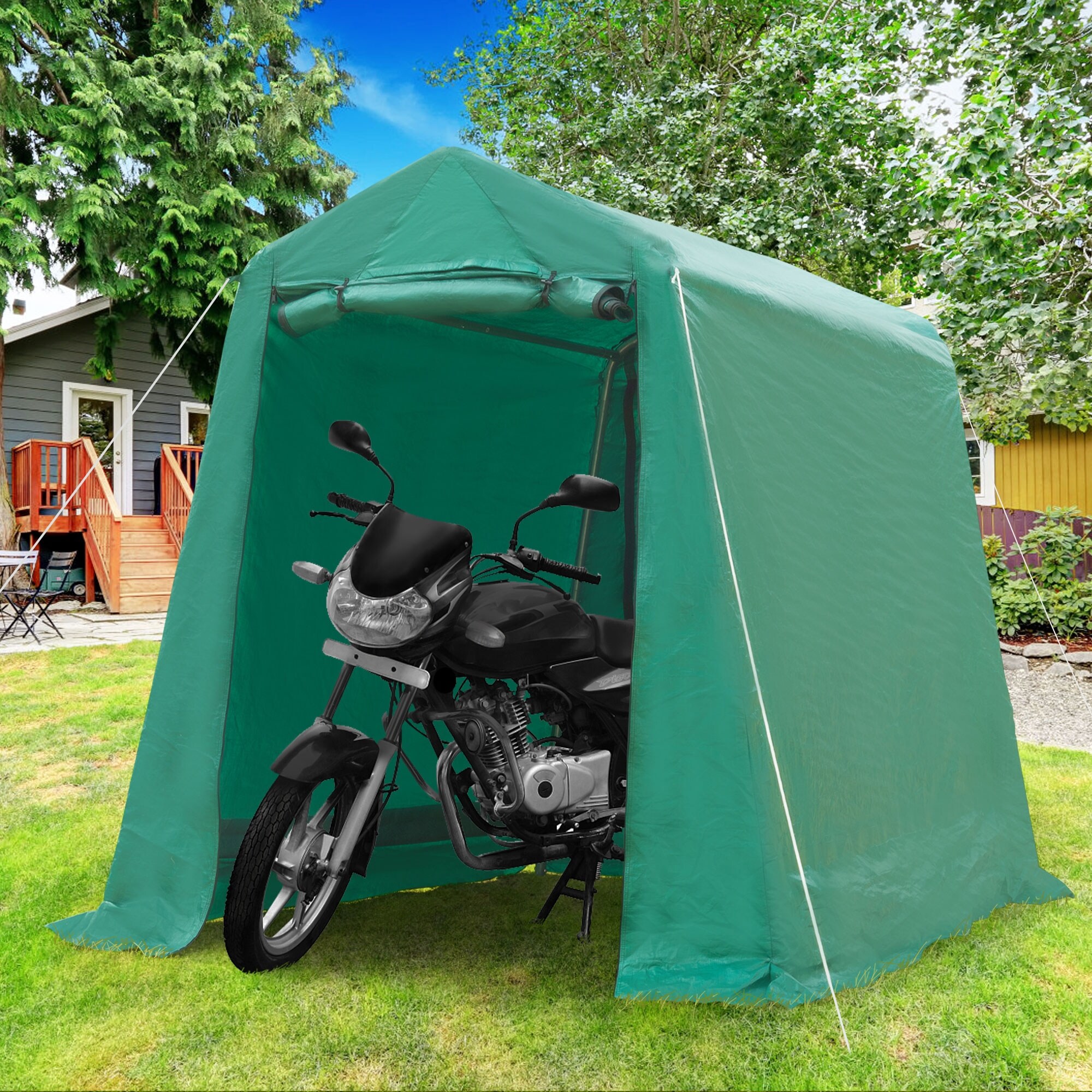 tent booties Polar Feet Camp - Sky Blue | Indoor/outdoor Slippers Mounting a Starlink Gen Material:20x20-PE Washer/dryer friendly Category:City Urban Citybike_Comfort  mit Antirutscheinlage und Reflektor