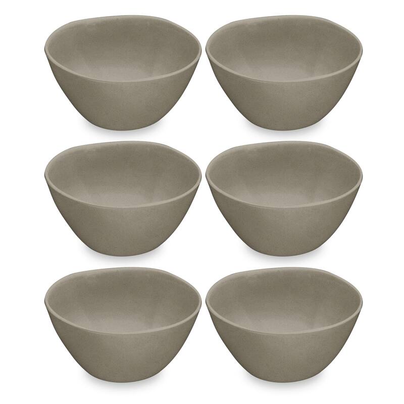 Abode Homewares by TarHong Planta Matte Dune Cereal Bowl, 6" / 13.5 ozSet of 6