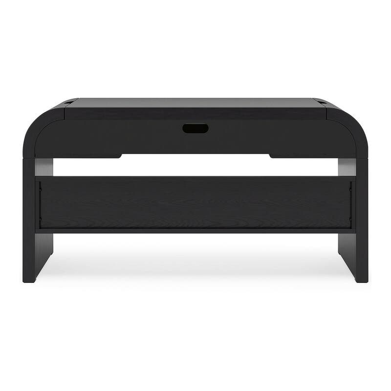 Signature Design by Ashley Rowanbeck Black 60" Home Office Desk