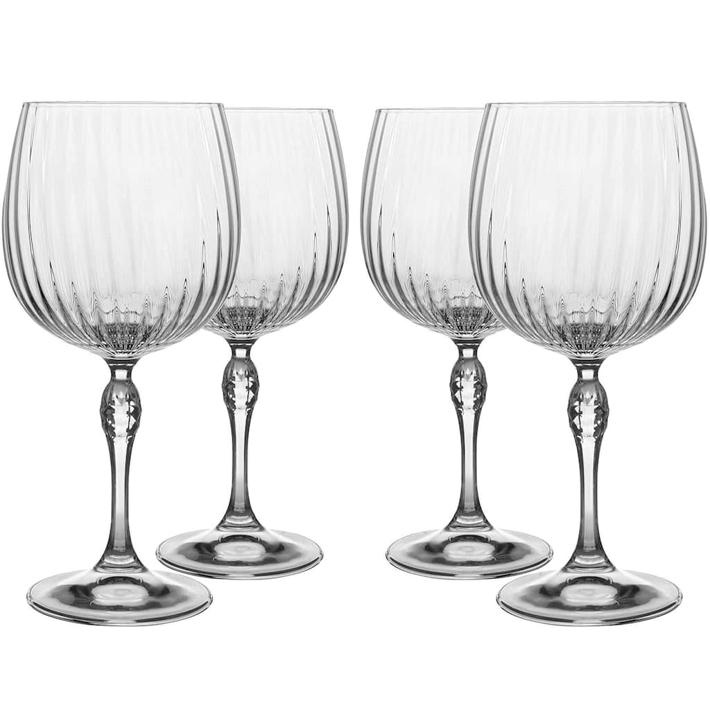 Bormioli Rocco America '20s Gin Tonic Glass, Set of 4 - 25.25 oz.