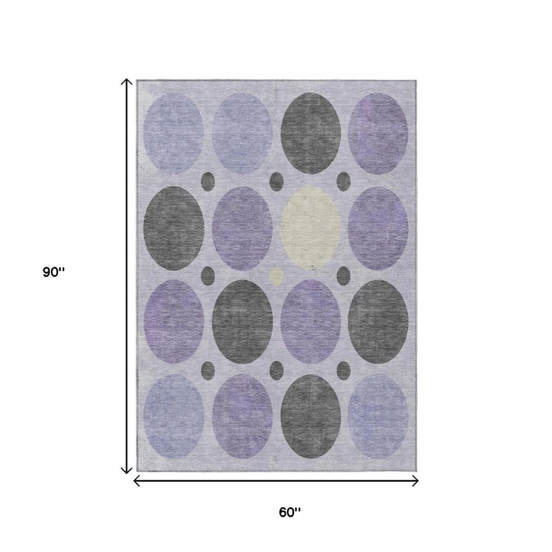 HomeRoots Geometric Transitional Rectangle Outdoor Rug