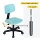 preview thumbnail 28 of 30, HomyLin Plastic Adjustable Rolling Kids Study Desk Chair Armless