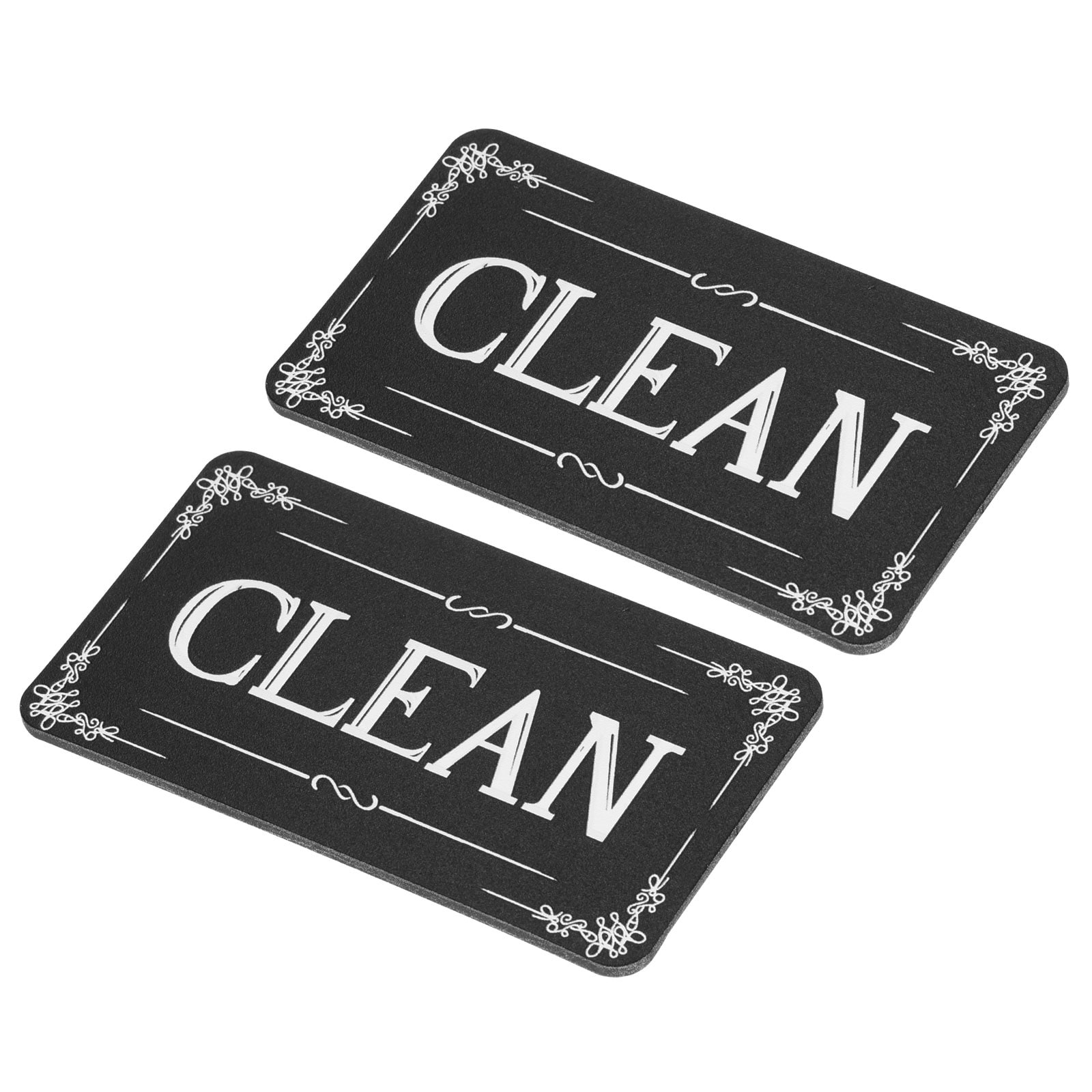 2pcs Dirty Clean Dishwasher Magnet, Refrigerator Sign Magnet, Black - On  Sale - Bed Bath & Beyond - 38197017