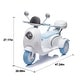 preview thumbnail 2 of 58, 12V Ride-On Car for Kids, Convertible Two-Seater w/ USB, Music, 132 lbs Capacity