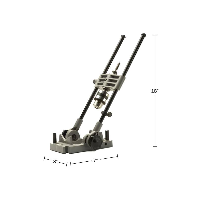 Kings County Tools Portable Drill Guide Jig with 3/8in Shaft and Chuck