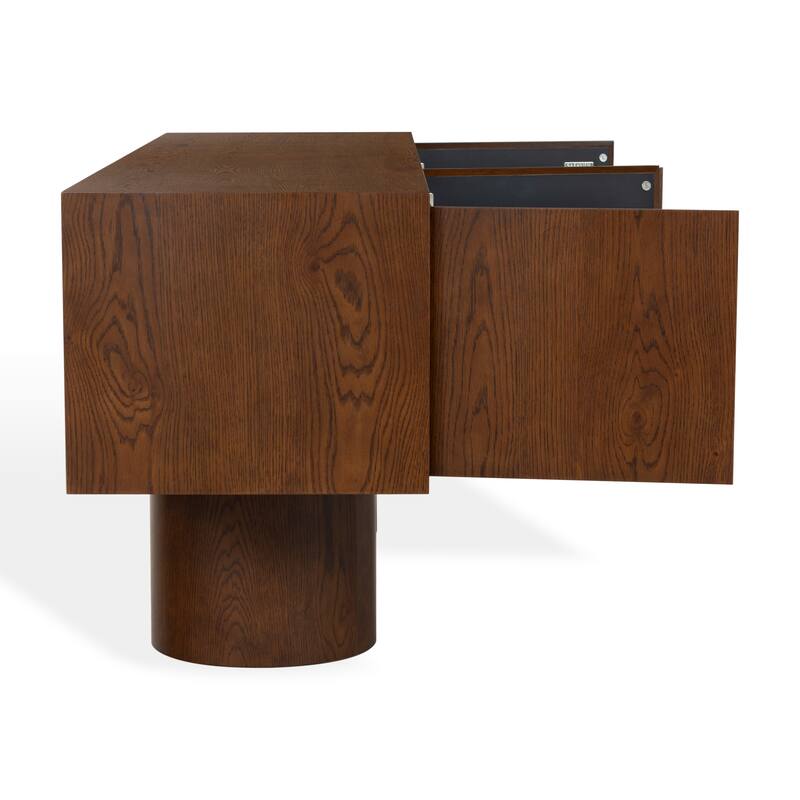 SAFAVIEH Couture Alberti Wood Sideboard - 71"W x 20"D x 29"H