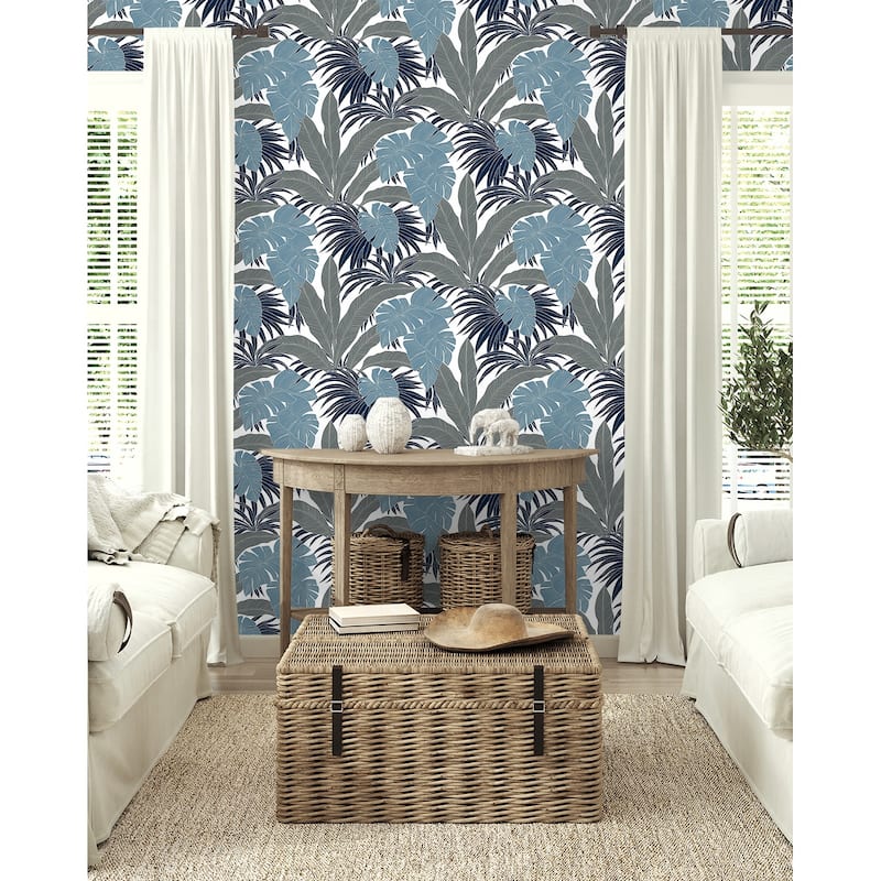 Seabrook Designs Sabryna Non-Woven Unpasted Wallpaper
