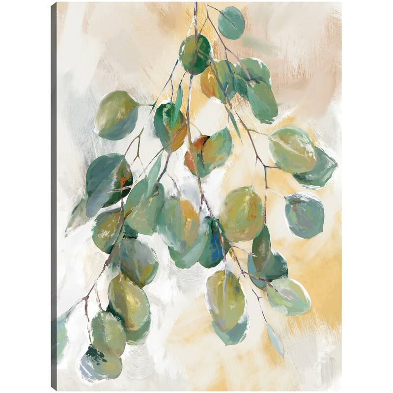 Eucalyptus I Crop By Studio Arts Canvas Art Print