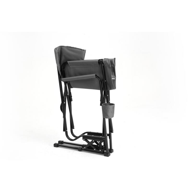 Outdoor Freestyle Rocker Camping Chair Portable Folding Rocking Chair With Solid (Excluding the table)