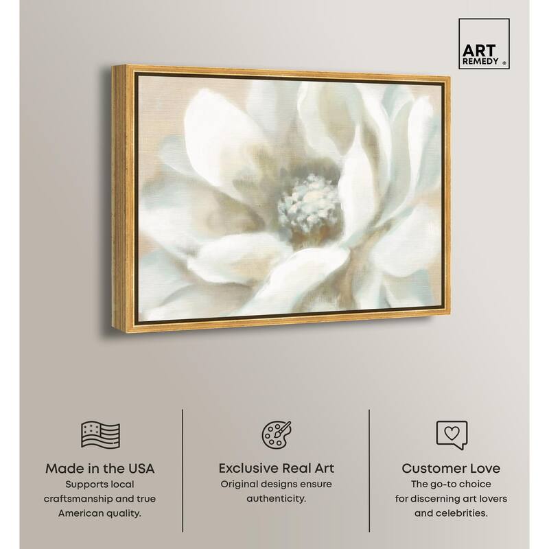 Silken Sepal I Canvas by Art Remedy