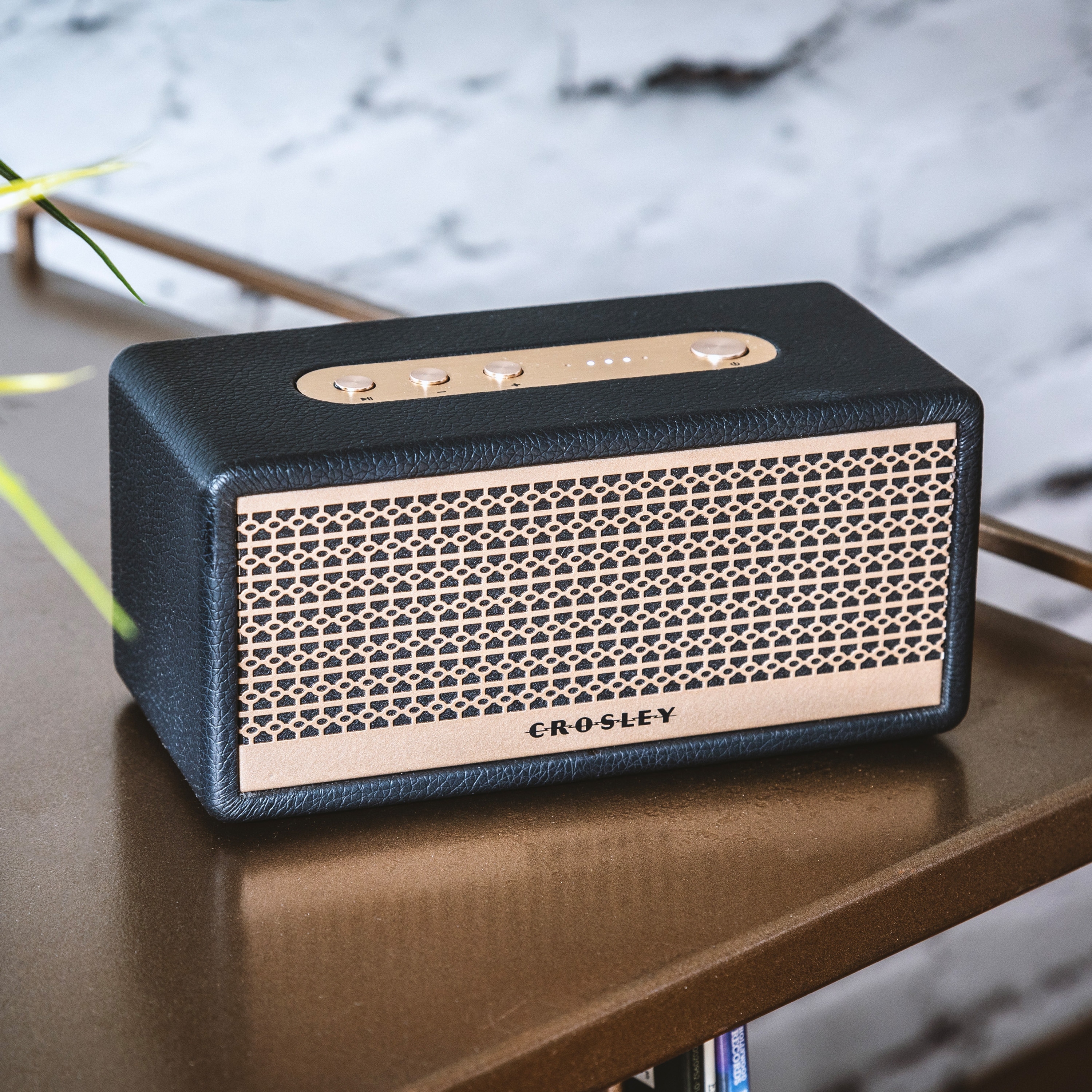 Crosley Montero Small Portable Bluetooth Speaker In Black