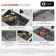 preview thumbnail 33 of 42, Dual-Mount Stainless Steel Workstation Kitchen Sink built in Accessories