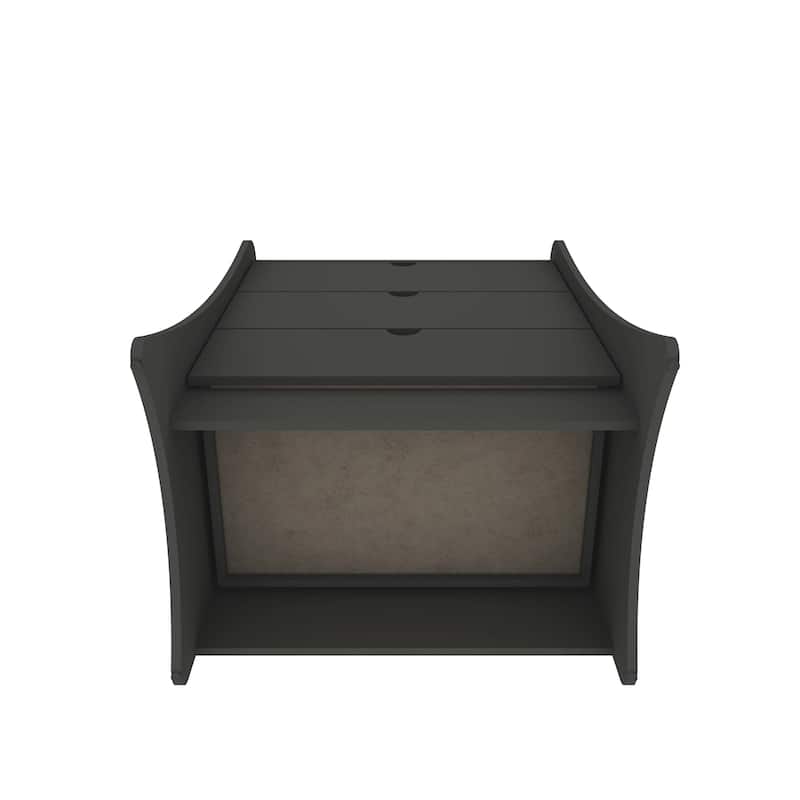 Manhattan Comfort Coney 3-Piece Mid-Century Modern Dresser and Nightstand Set