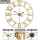 preview thumbnail 4 of 4, Sorbus Large Wall Clock 32" - Battery Operated Analog Large Clock (Black)