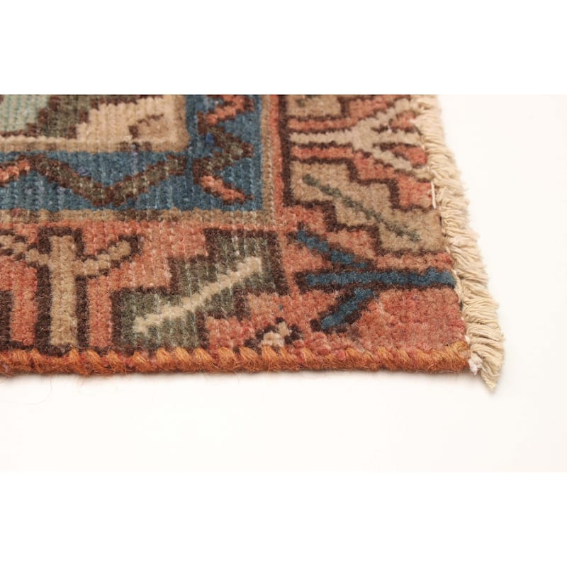 ECARPETGALLERY Hand-knotted Andelz Dark Brown Wool Rug - 2' 11" x 9' 1"