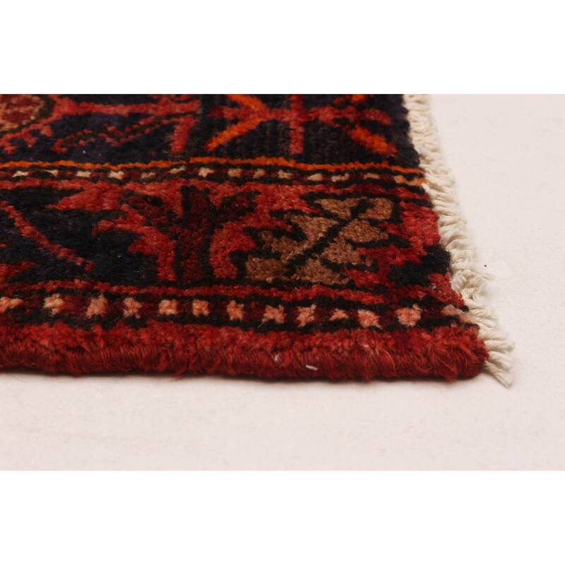 ECARPETGALLERY Hand-knotted Anadol Red Wool Rug - 4'5 x 9'1