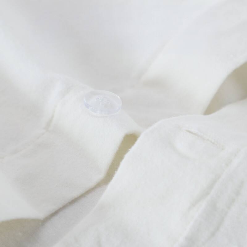 Superior Classic Solid Flannel Cotton Duvet Cover Set