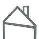 preview thumbnail 4 of 7, Wooden Full Size Platform Bed Frame, Modern Full Kids Bed Frame with House-shaped Headboard, Solid Wood Full Bedframe