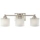 preview thumbnail 1 of 1, 173Series Polished Nickel 3 Light Bath By Minka Lavery