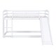 preview thumbnail 5 of 14, Solid Wood Twin Bunk Bed with Convertible Slide - Space-Saving Design