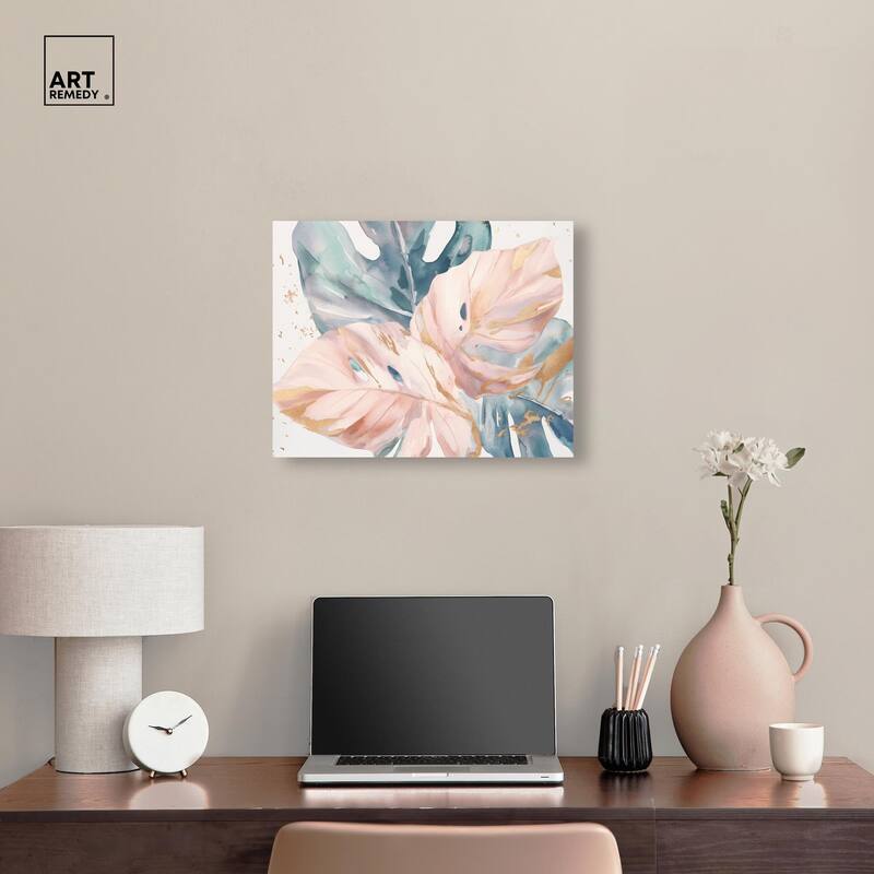 Golden Spritz Canvas by Art Remedy, Gallery Wrapped