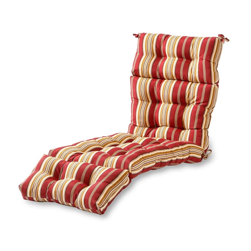 Roma Stripe 72-in. Outdoor Chaise Lounger Cushion