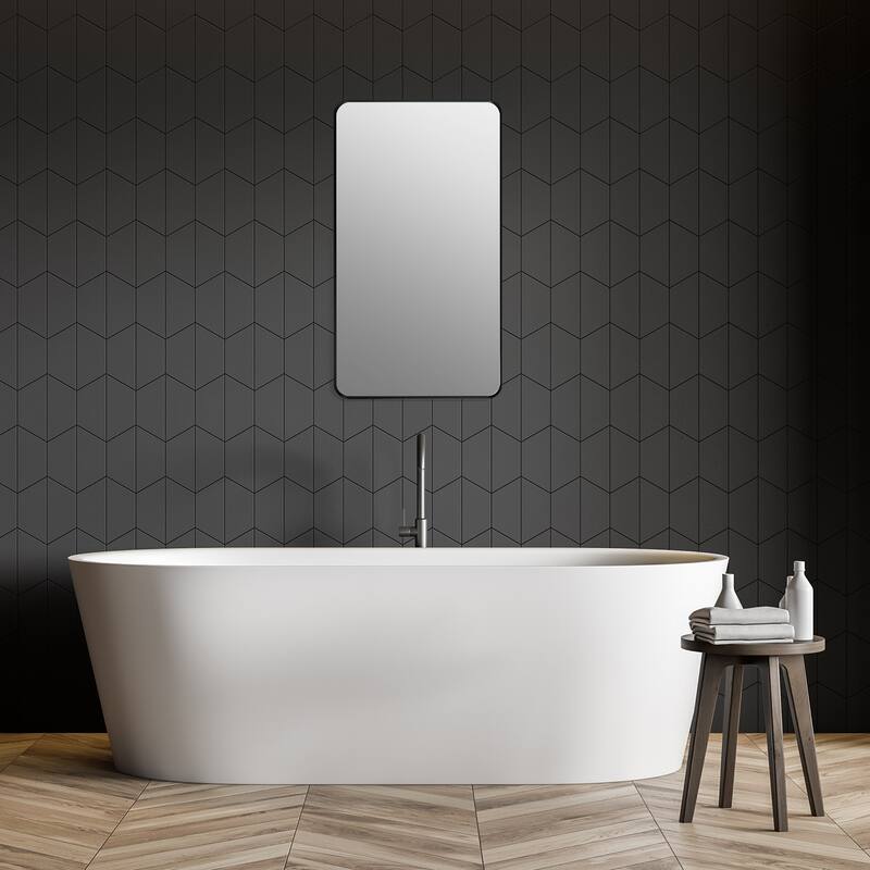 Altair Nettuno Bathroom/Vanity Aluminum Framed Wall Mirror