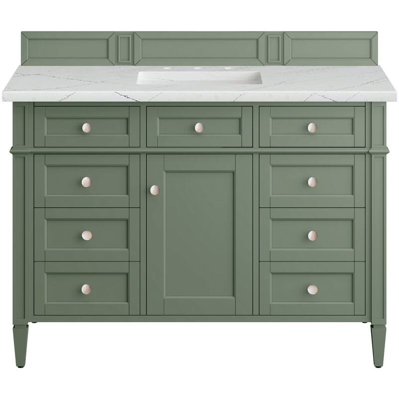 James Martin Vanities 655-V48-3ENC Brittany 48" Single Basin Poplar
