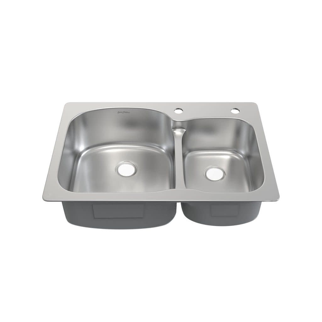 Swiss Madison SM-KT662 Ouvert 33" Drop In Double Basin Stainless Steel
