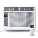 preview thumbnail 1 of 6, 6000 BTU Window Air Conditioner with WiFi and ECO Mode