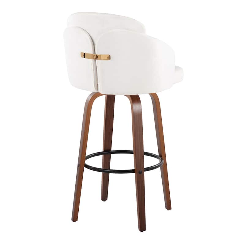 Dahlia 30" Fixed-Height Barstool - Set of 2