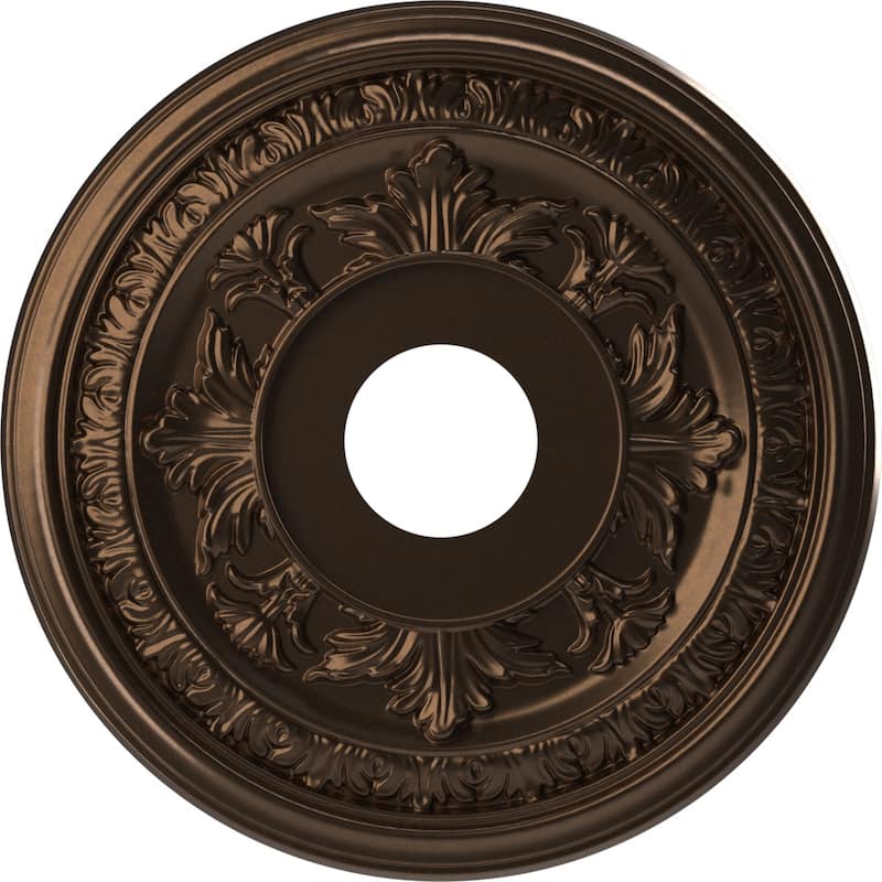 3 1/2" Inside Diameter - Baltimore Thermoformed PVC Ceiling Medallion