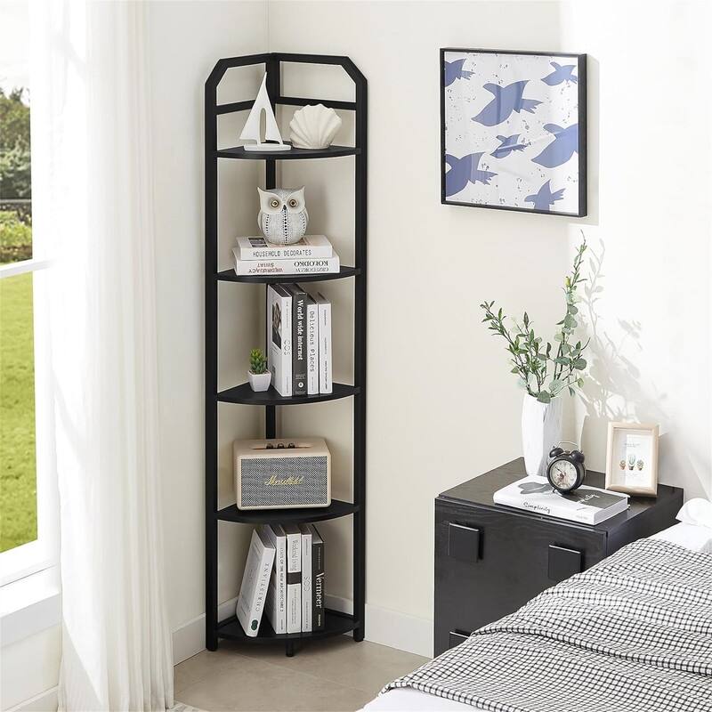 Metal Storage Rack - 12.6"D x 23.62"W x 57.28"H