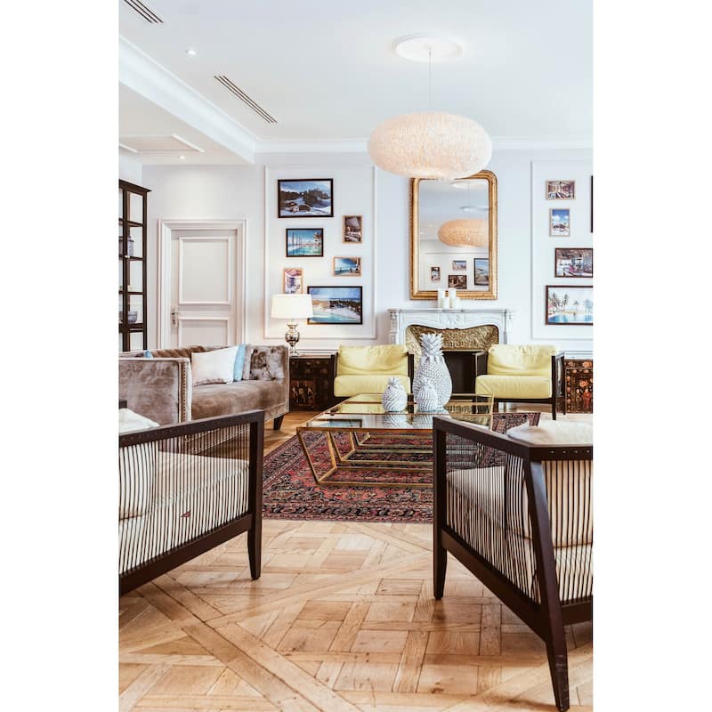 ECARPETGALLERY Hand-knotted Antalya Vintage Red Wool Rug - 6'3 x 9'6