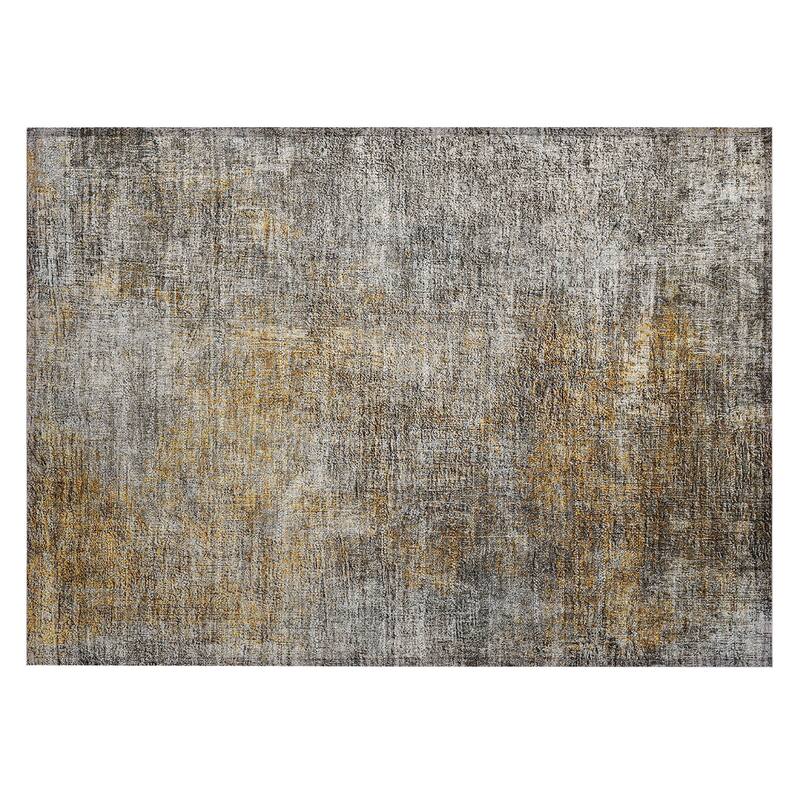 Machine Washable Indoor/ Outdoor Chantille Watercolor Ombre Rug