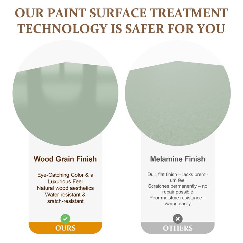 Tall Nightstand with 2 Drawers and Open Shelf Above